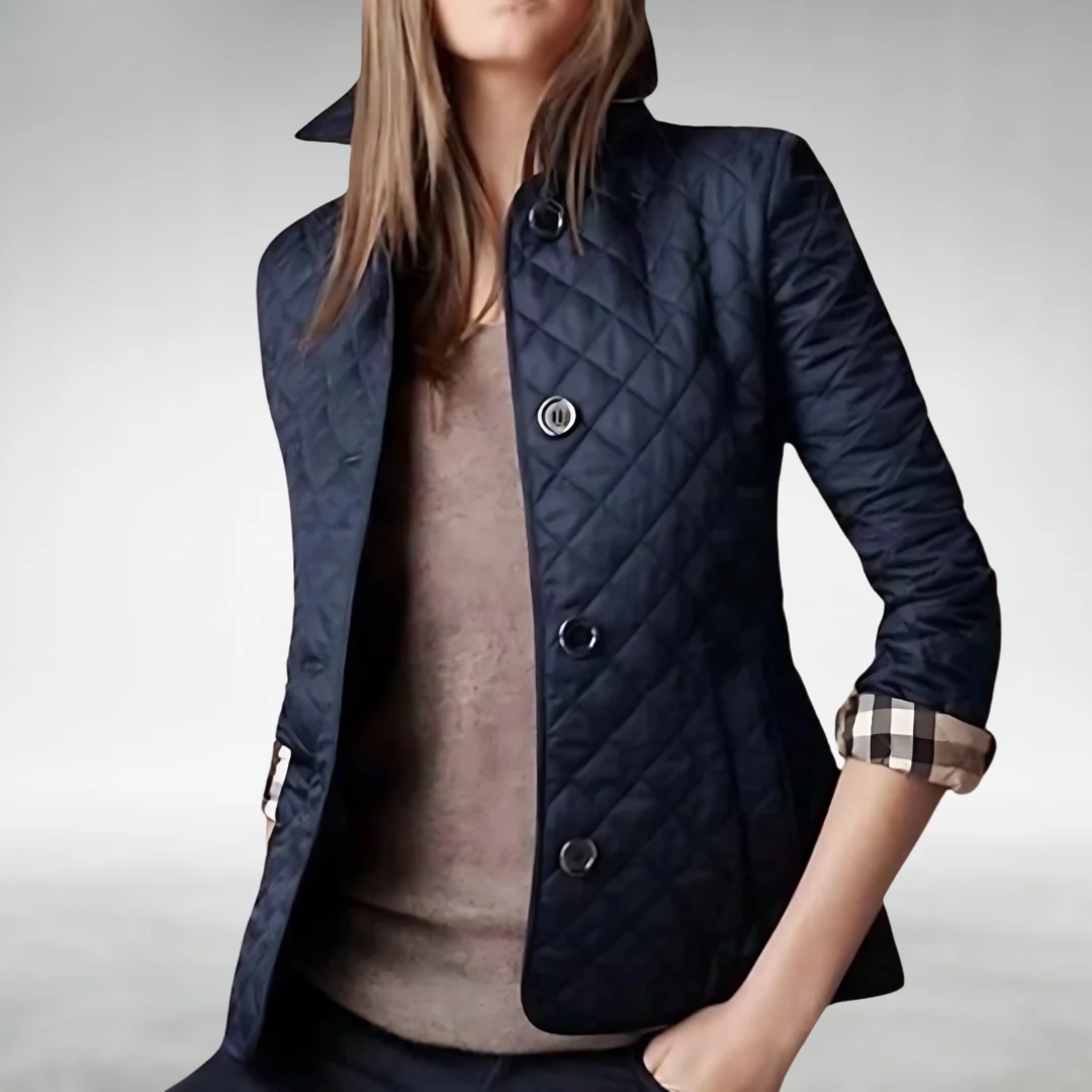 Lightweight Quilted Jacket with Zip Fastening