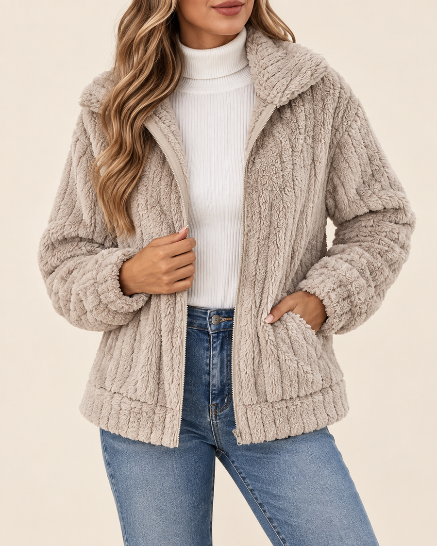 Women's Cosy Textured Jacket