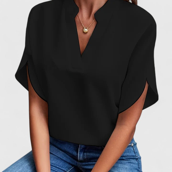 Women's Chic V-Neck Blouse