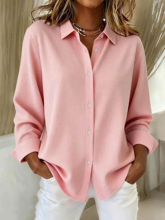 Women's Oversized Button Up Shirt