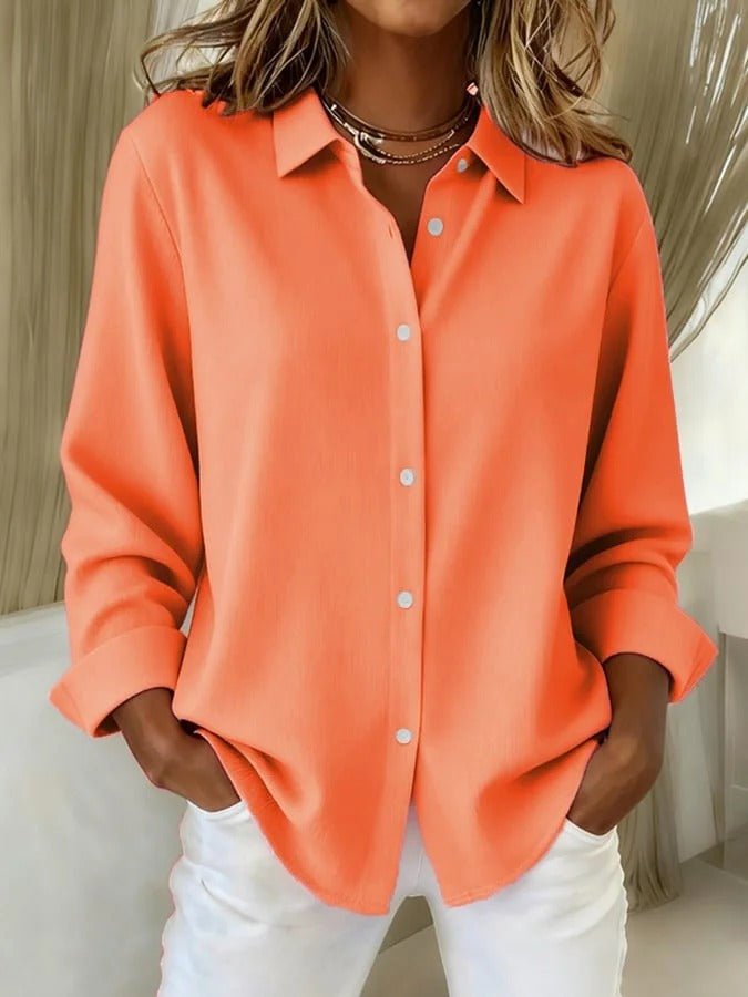 Women's Oversized Button Up Shirt