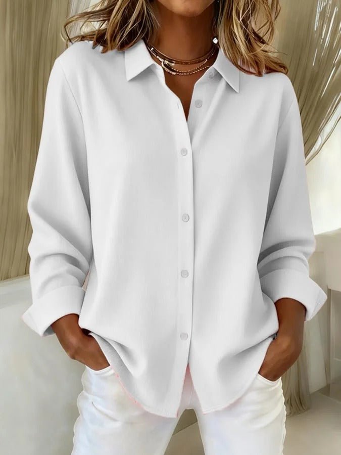 Women's Oversized Button Up Shirt