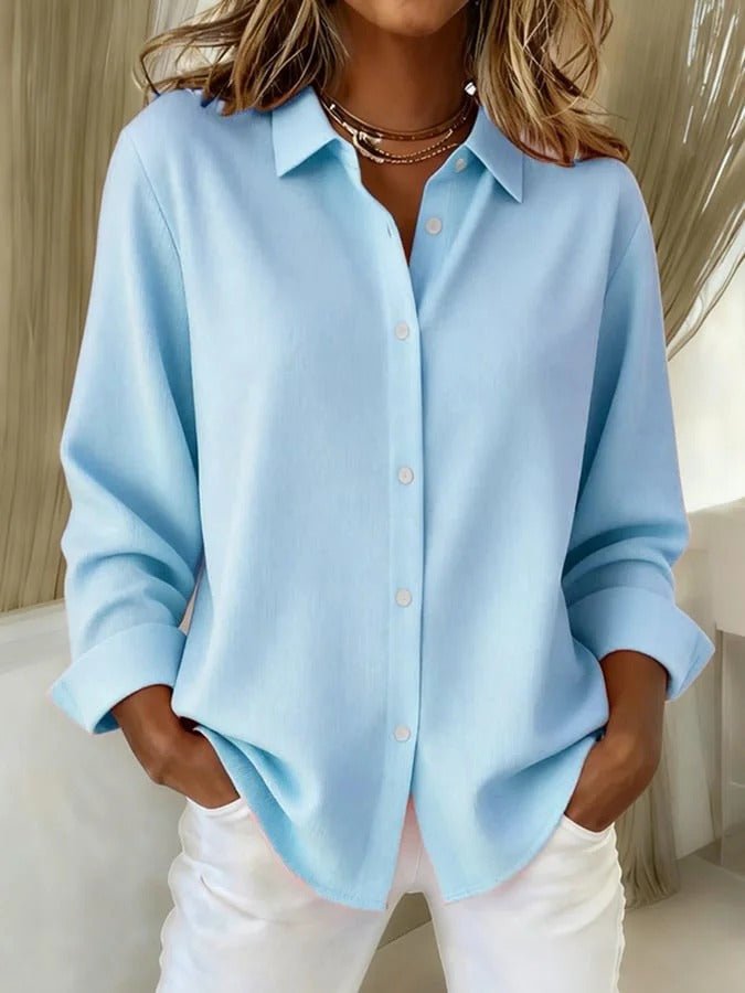 Women's Oversized Button Up Shirt