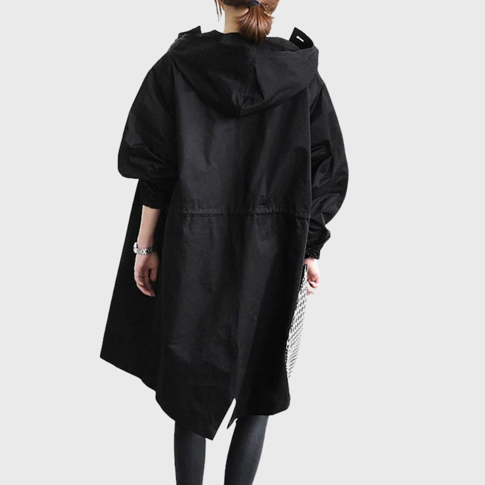 Women's Long Relaxed Trench Coat