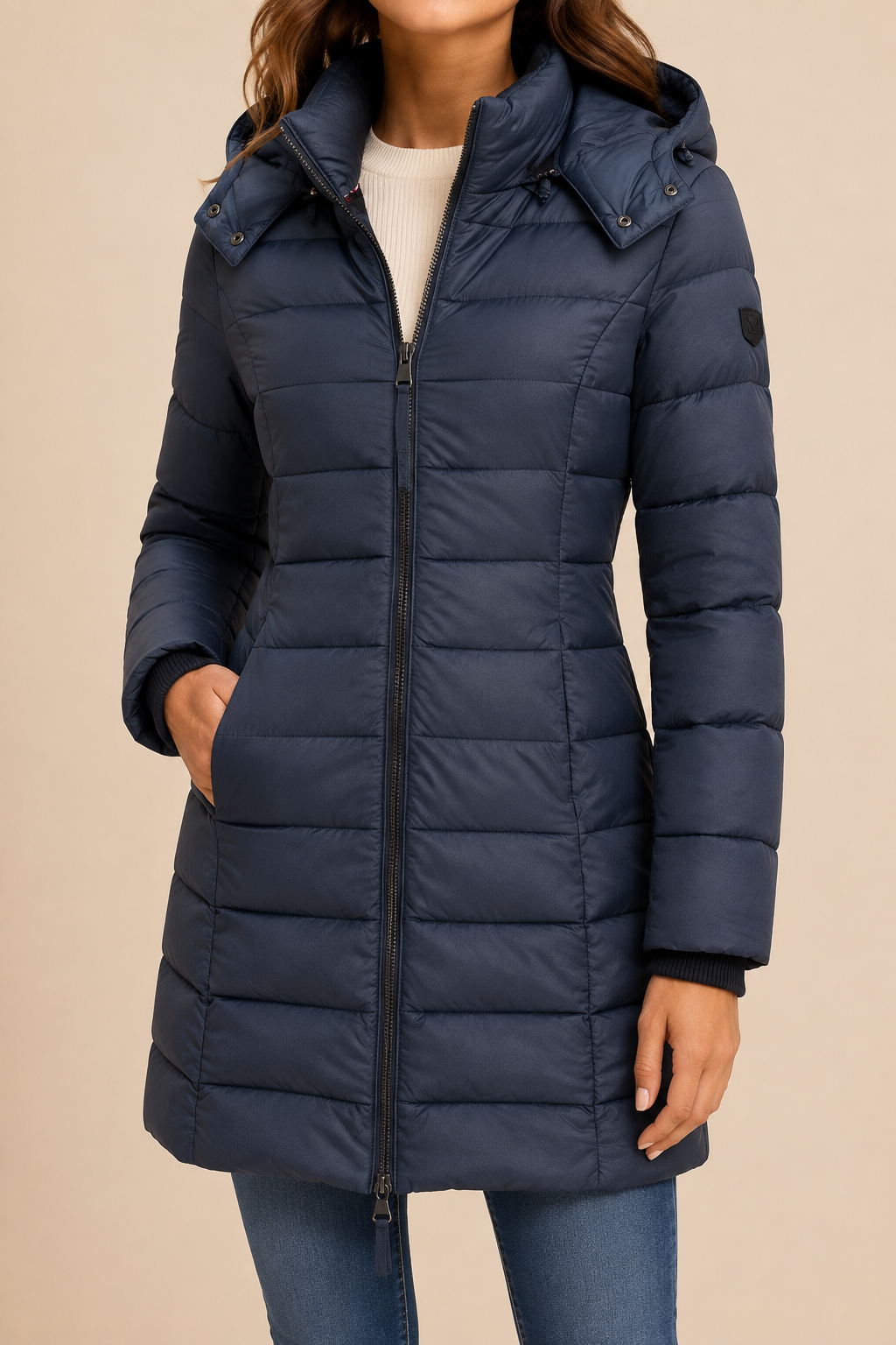 Women's Hooded Winter Puffer Coat