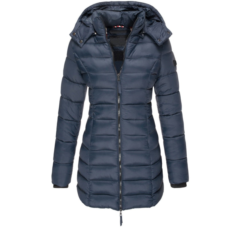 Women's Hooded Winter Puffer Coat