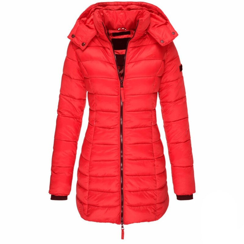 Women's Hooded Winter Puffer Coat