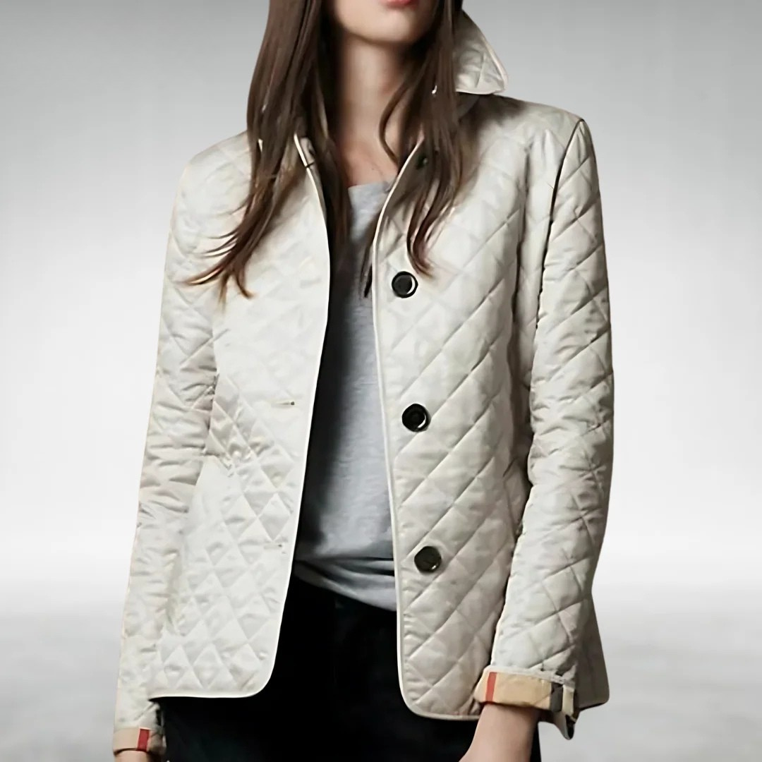 Lightweight Quilted Jacket with Zip Fastening