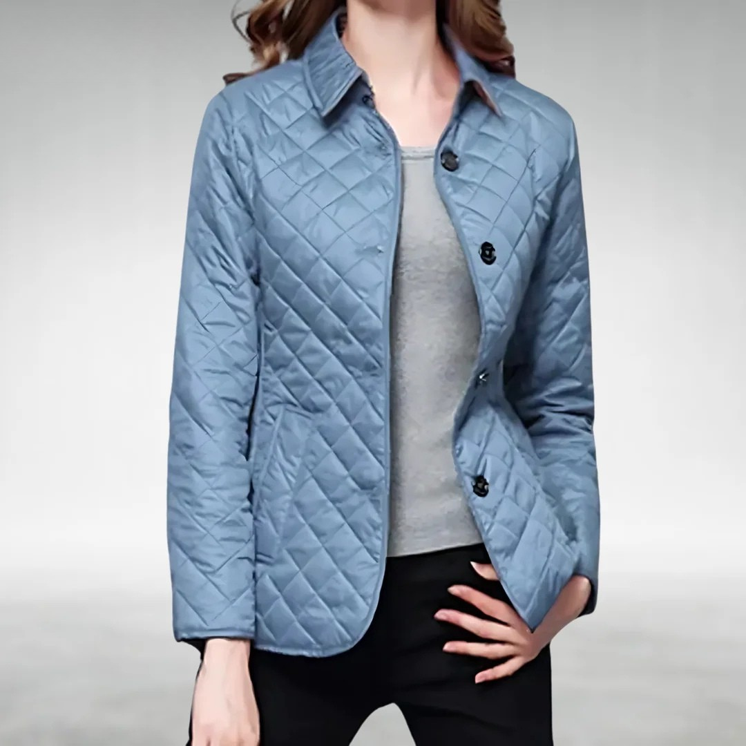 Lightweight Quilted Jacket with Zip Fastening