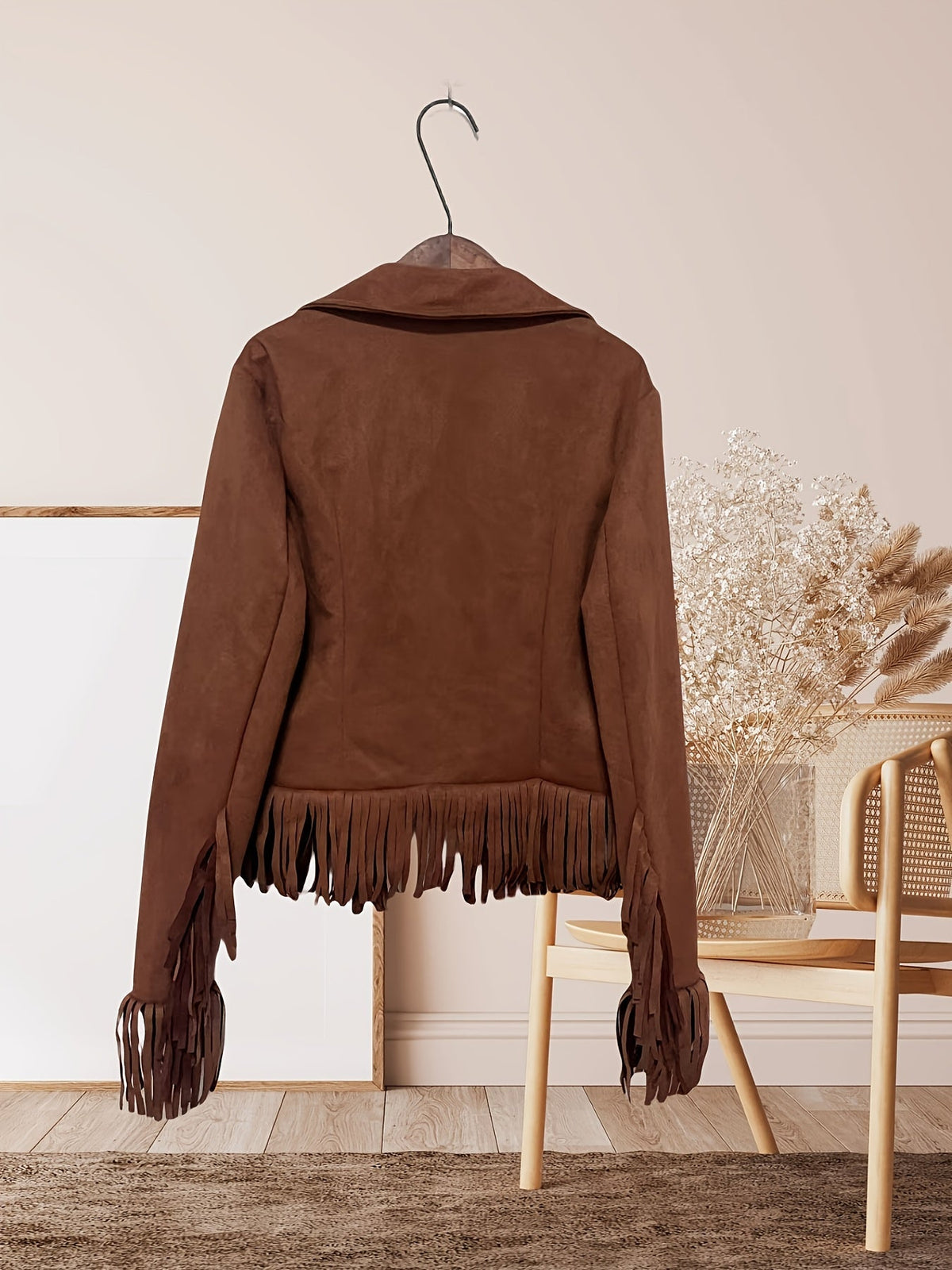 Western-Style Fringe Jacket
