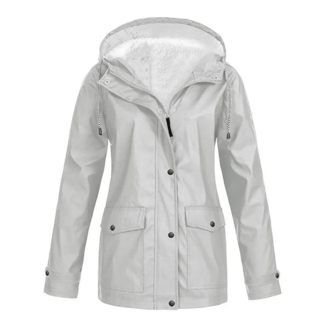 Women's Elegant Waterproof Jacket with Cosy Lining