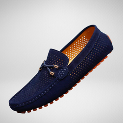 Men's Breathable Slip-On Loafers with Cushioned Sole