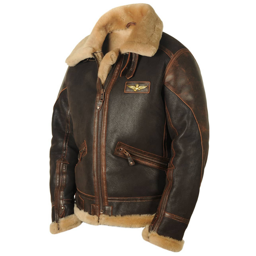Men's Classic Bomber Jacket with Comfortable Fit
