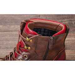Men's Classic Oxford Boots for Business and Casual Wear