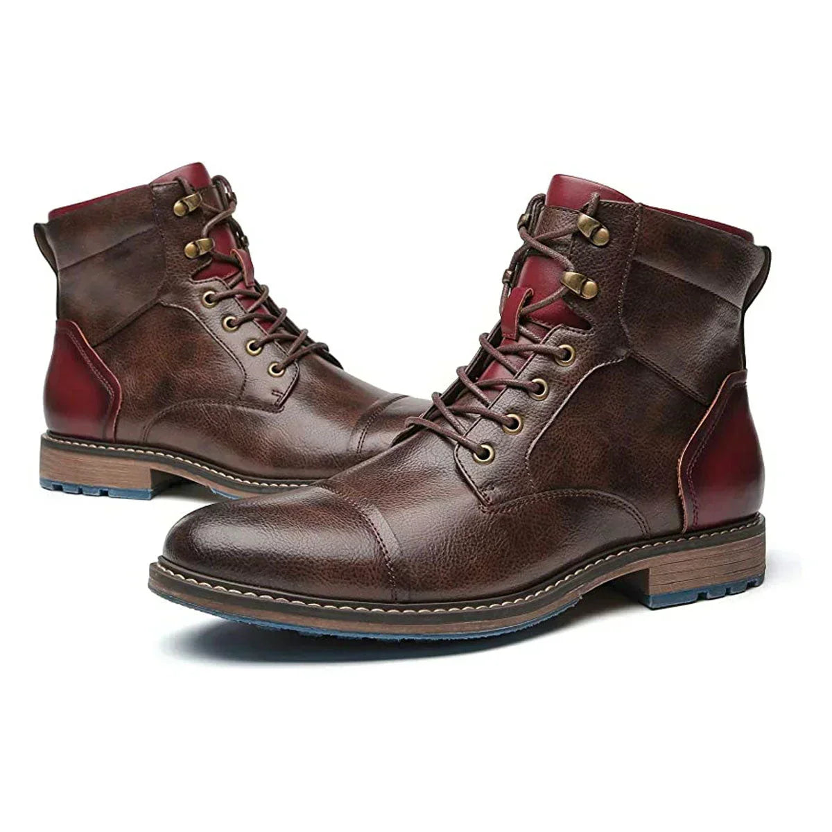 Men's Classic Oxford Boots for Business and Casual Wear