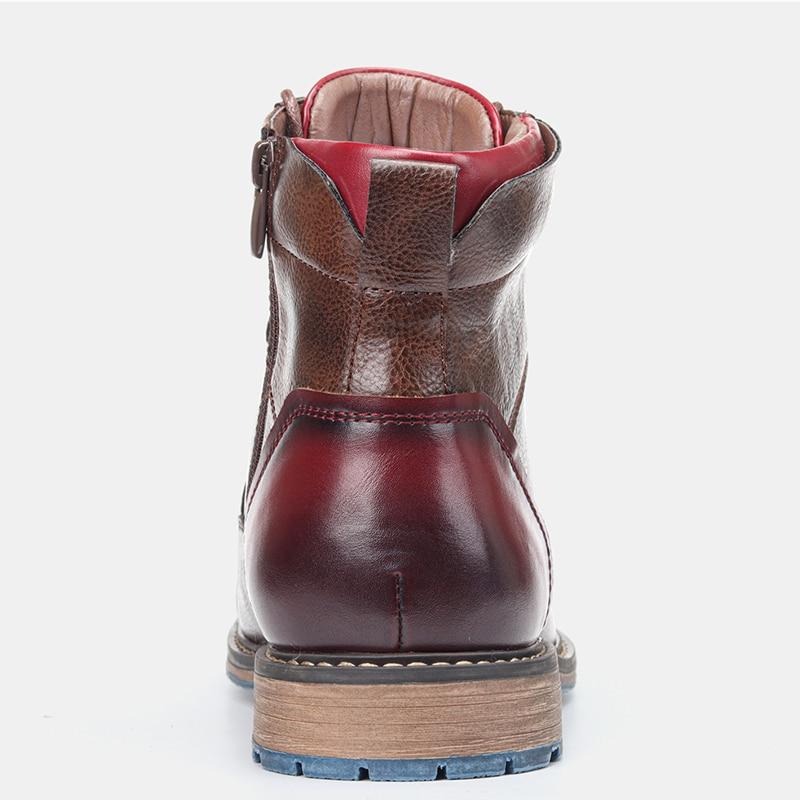 Men's Classic Oxford Boots for Business and Casual Wear