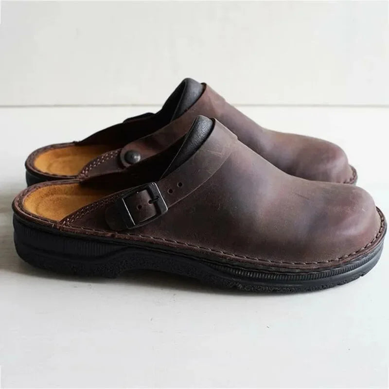 Men's Comfortable Slip-On Shoes with Contoured Fit