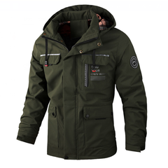Men's Lightweight Waterproof Rain Jacket for Winter