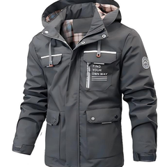 Men's Lightweight Waterproof Rain Jacket for Winter
