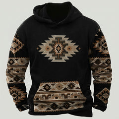 Men's Relaxed Winter Hoodie with Warm Lined Interior