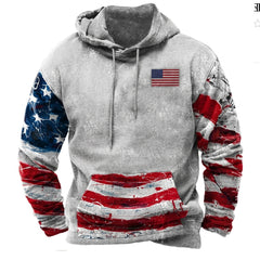 Men's Relaxed Winter Hoodie with Warm Lined Interior