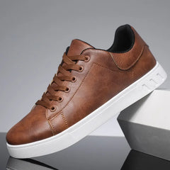 Men's Smart Casual Lace-Up Shoes with Sleek Profile