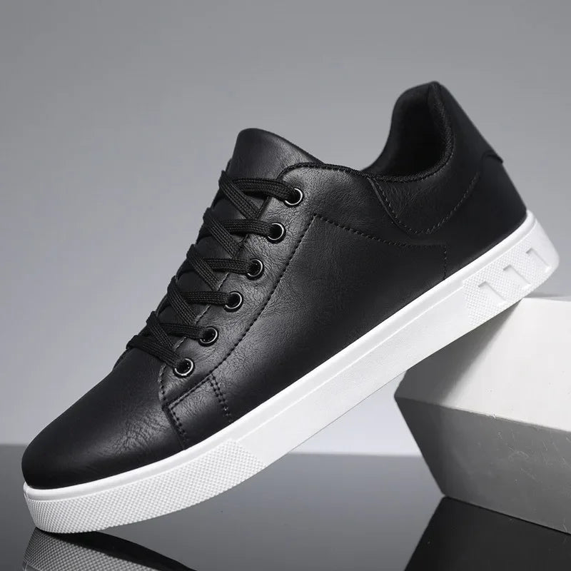 Men's Smart Casual Lace-Up Shoes with Sleek Profile