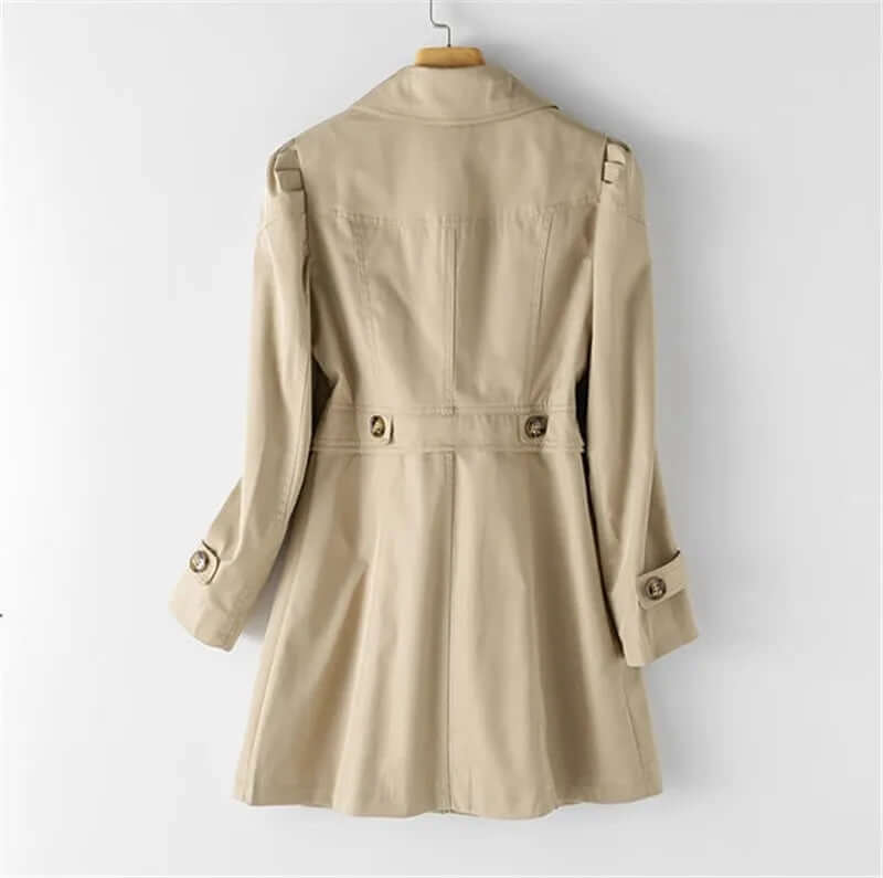 Women's Classic Belted Trench Coat