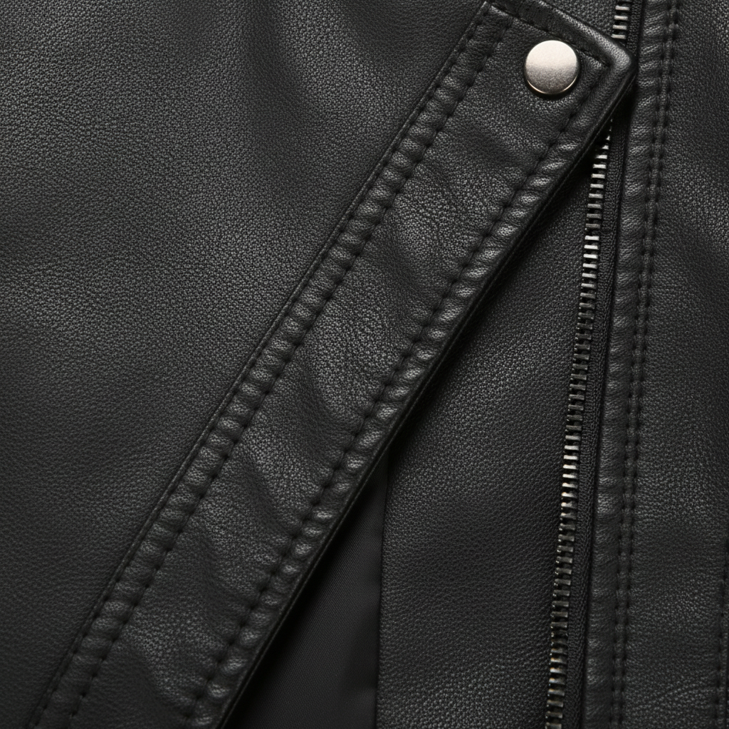 Women's Classic Faux Leather Jacket